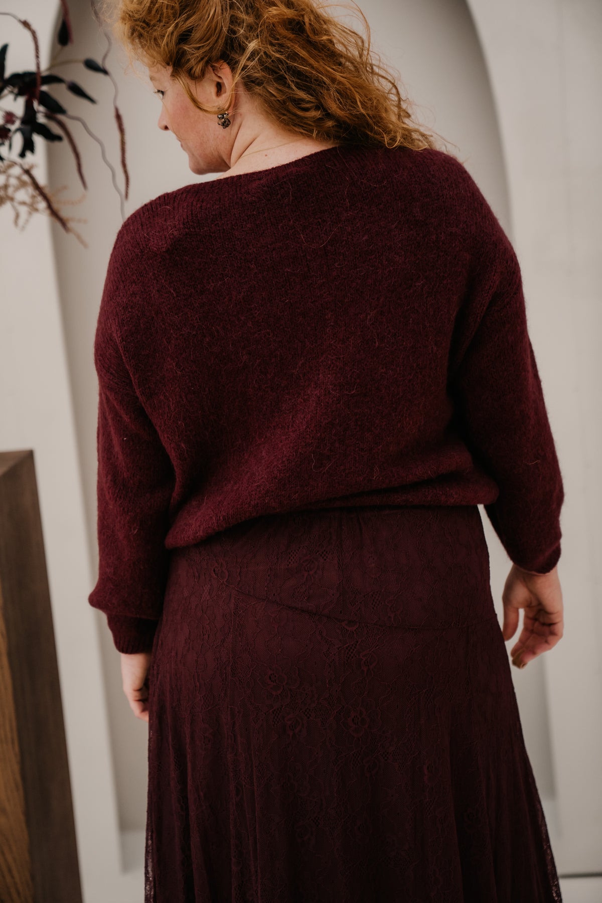 Kya sweater Prune