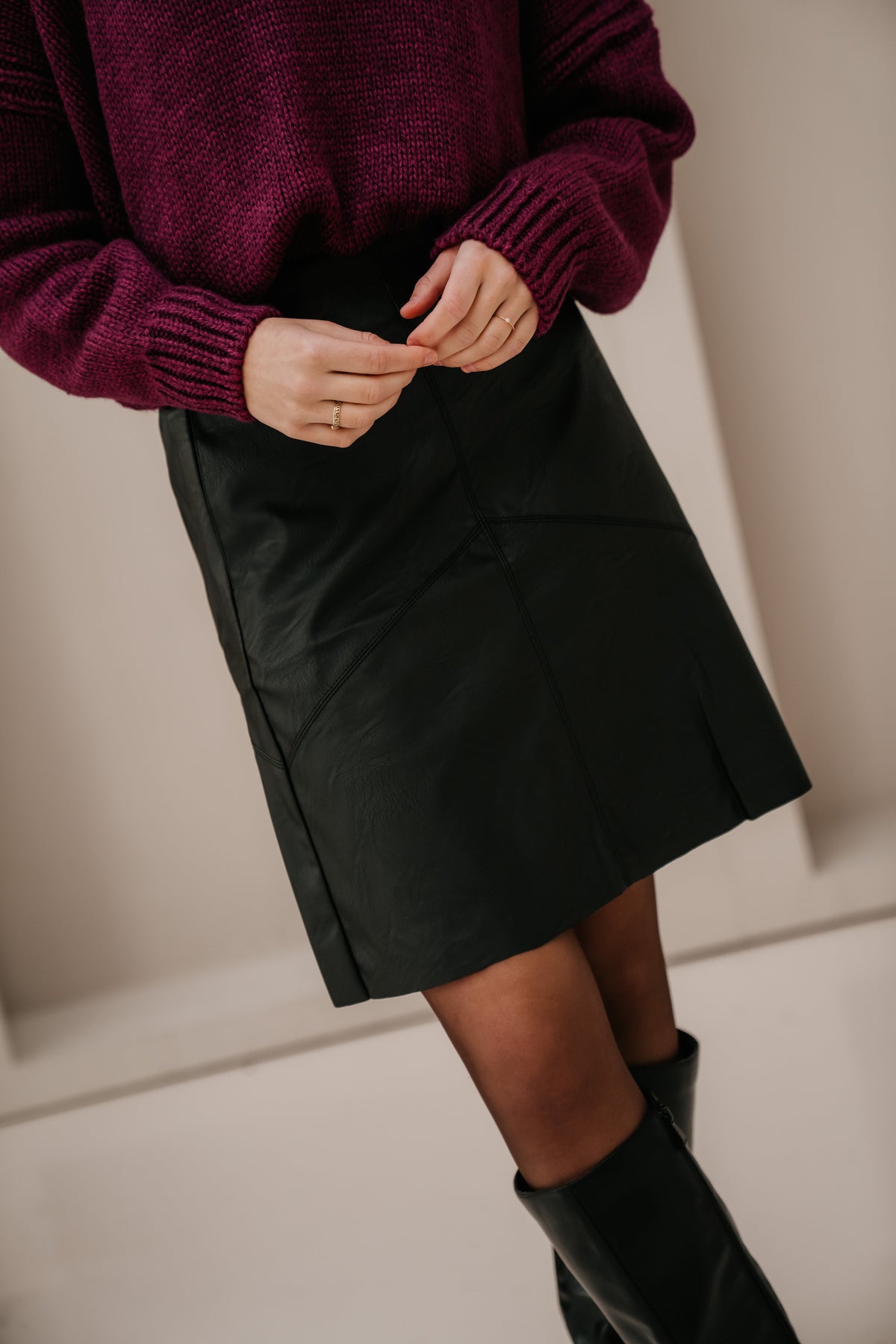 Fqharley-Skirt black