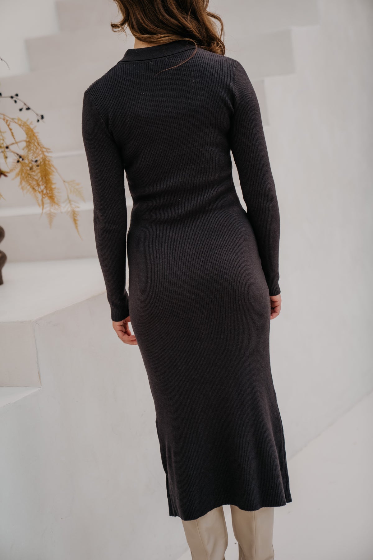 Nabola dress Anthracite