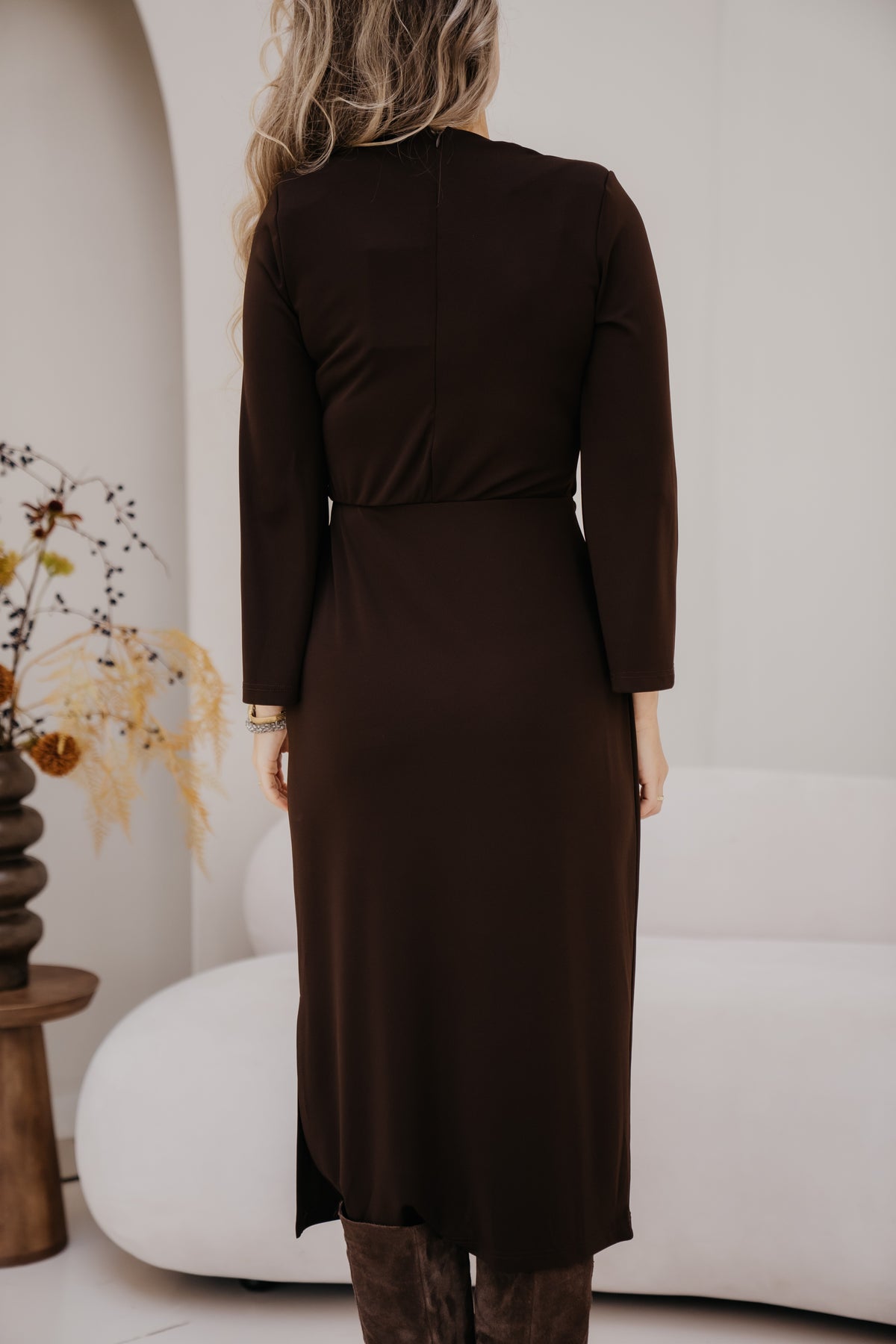Los Angeles dress choco