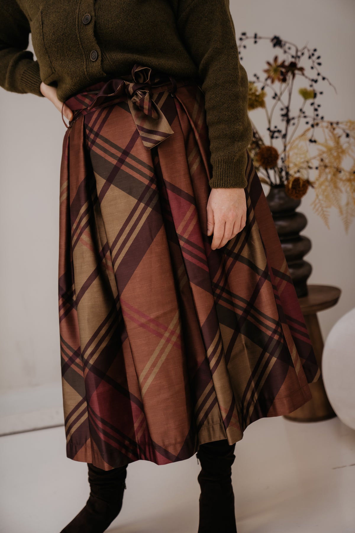 Lyon skirt Choco