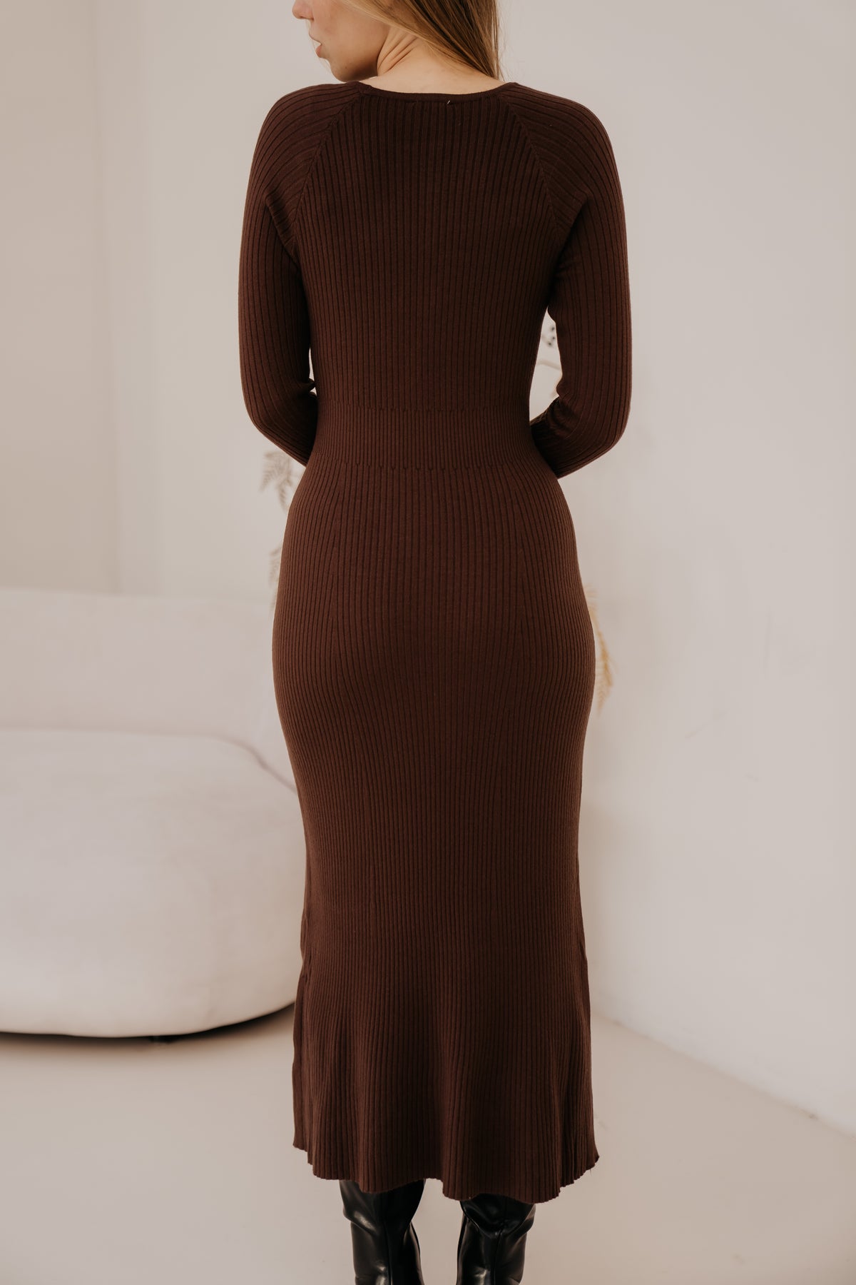 Naka dress brown