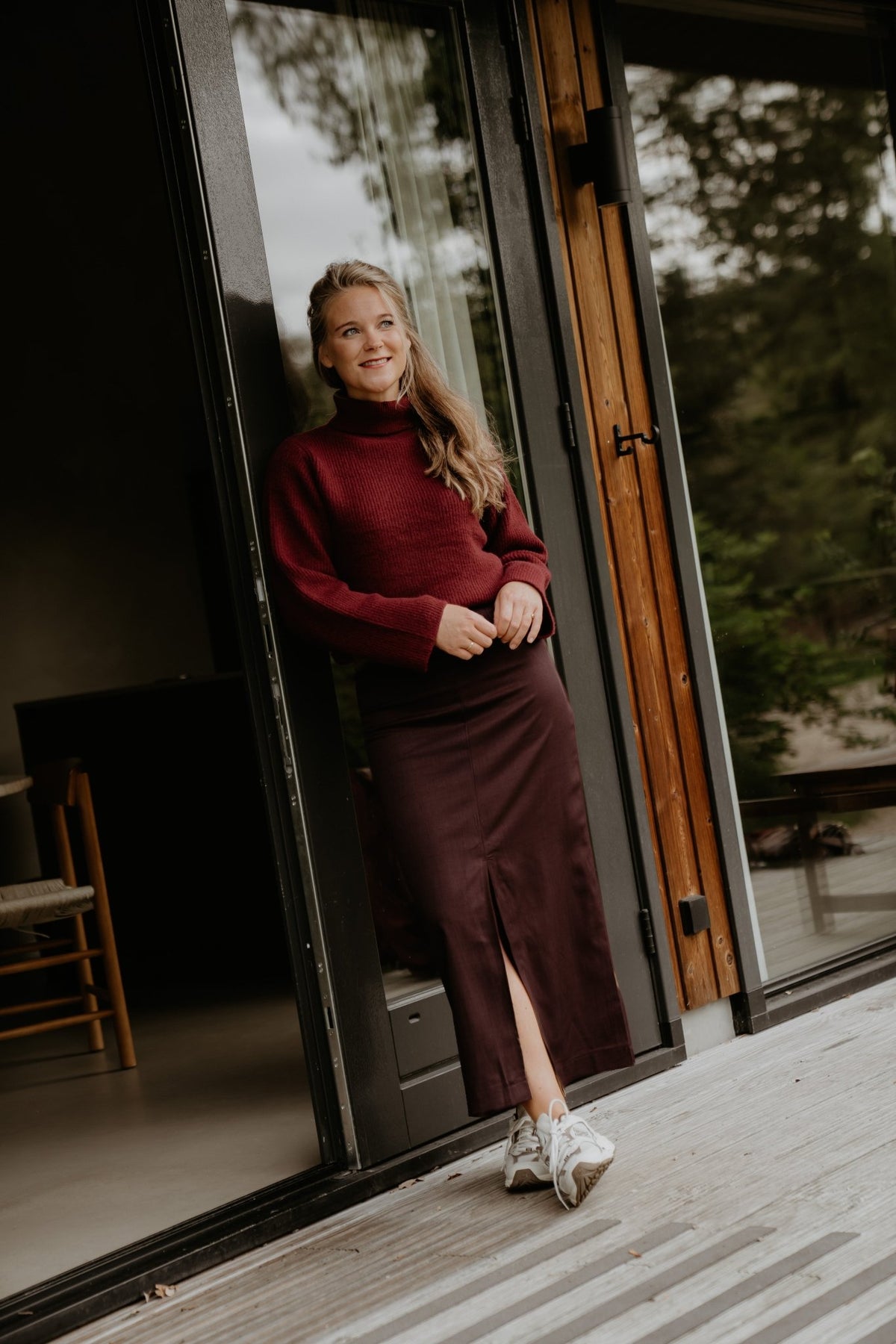Agatha Skirt Plum - Bij Keesje - Bij Keesje The Label - Rok
