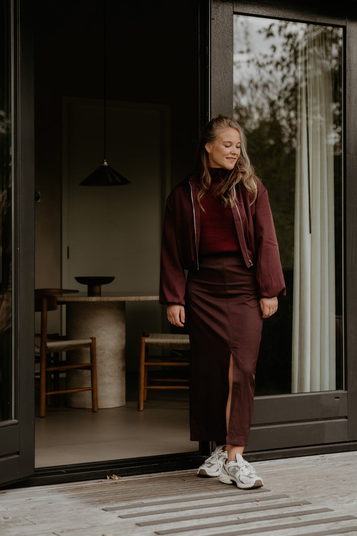 Agatha Skirt Plum - Bij Keesje - Bij Keesje The Label - Rok