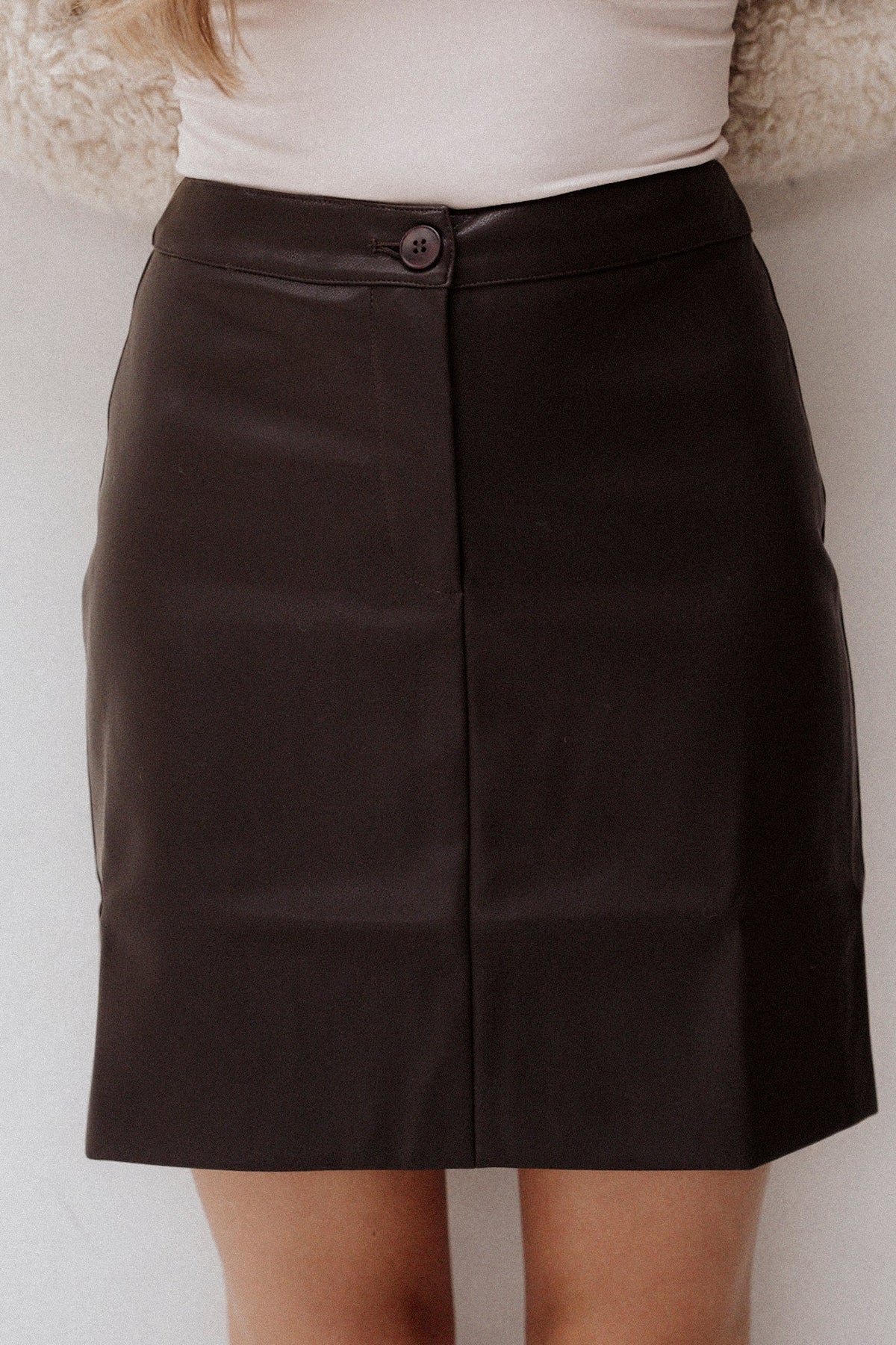 Alana Skirt Dark Brown - Bij Keesje - YDENCE - Rok