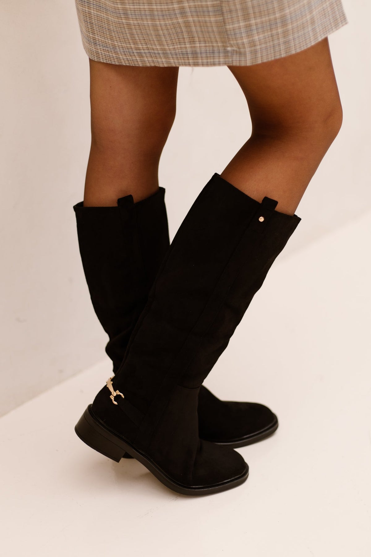 Austin Buckle Boots Black - Bij Keesje - Bij Keesje - Schoenen