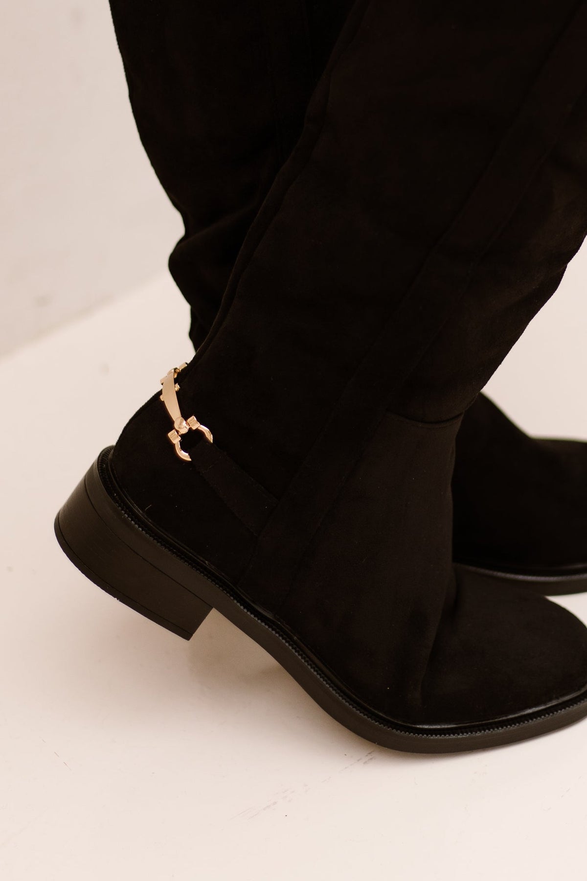 Austin Buckle Boots Black - Bij Keesje - Bij Keesje - Schoenen