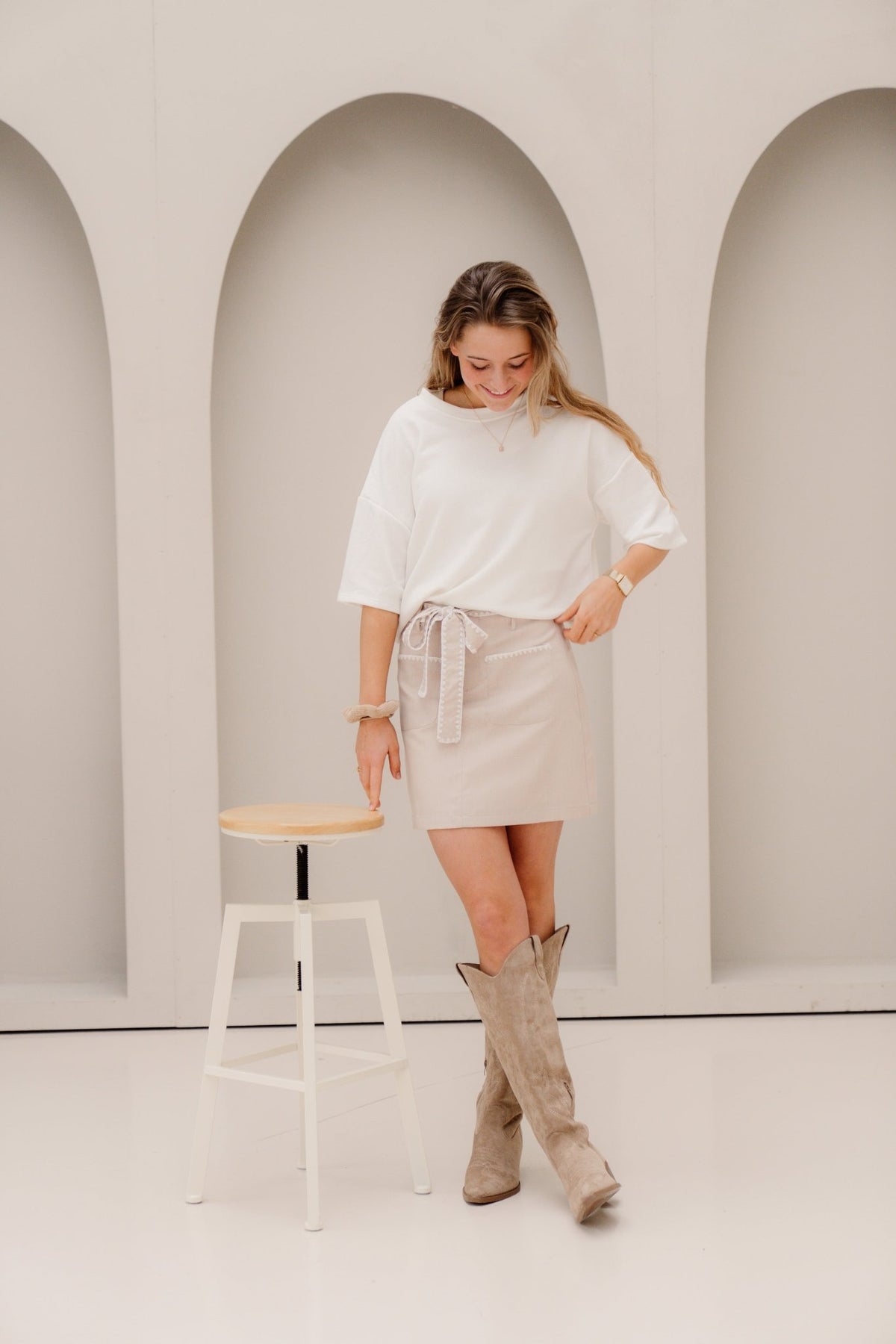 Basis t-shirt wit - Bij Keesje - Bij Keesje - Top
