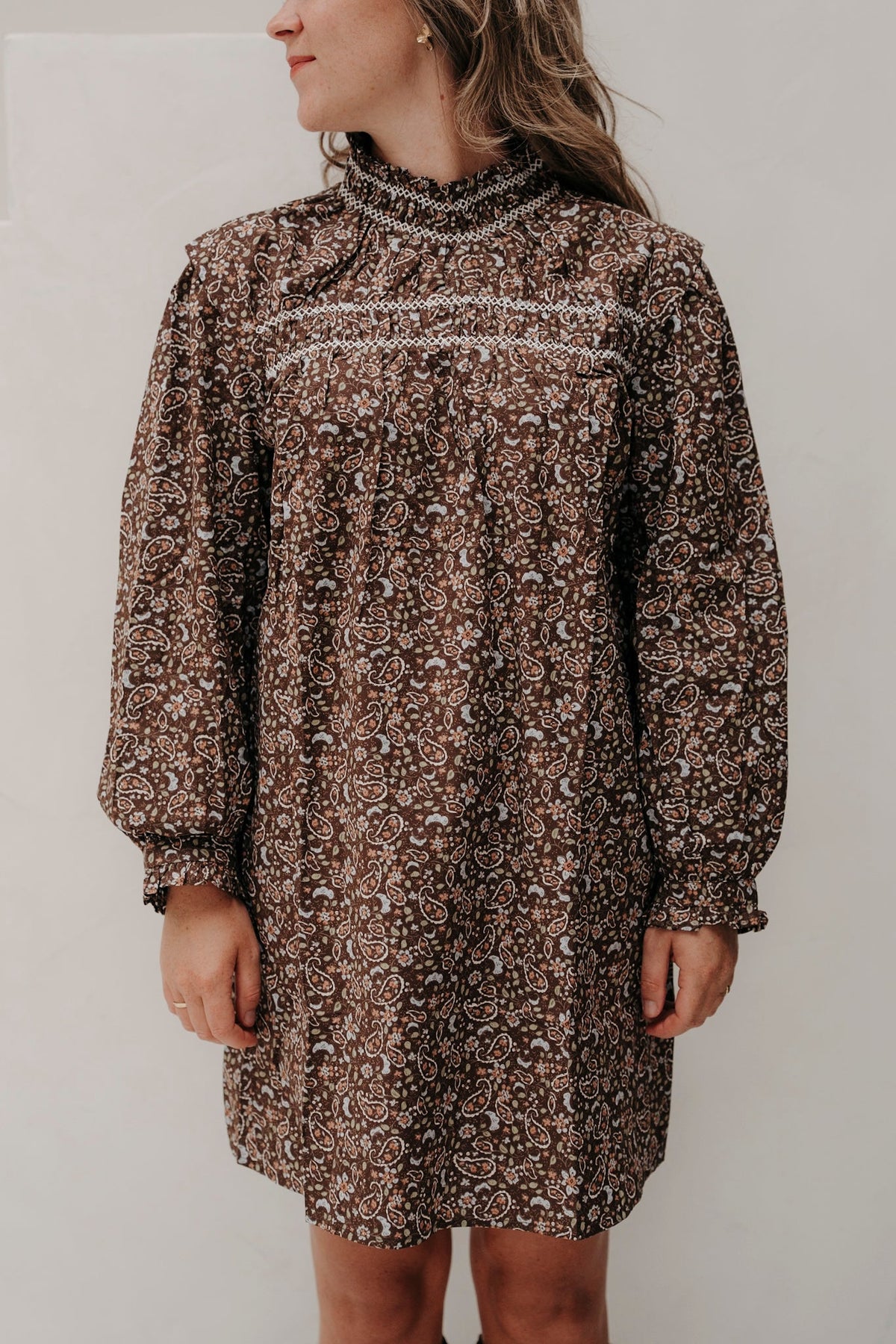 Bente dress bloemprint - Bij Keesje - Bij Keesje - Jurk