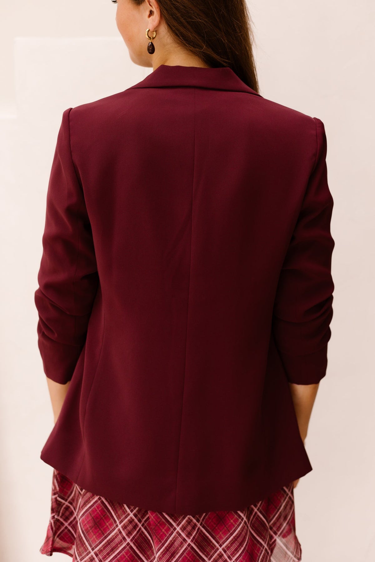Blazer 3/4 Slve Merlot 10501 - Bij Keesje - Esqualo - Blazer