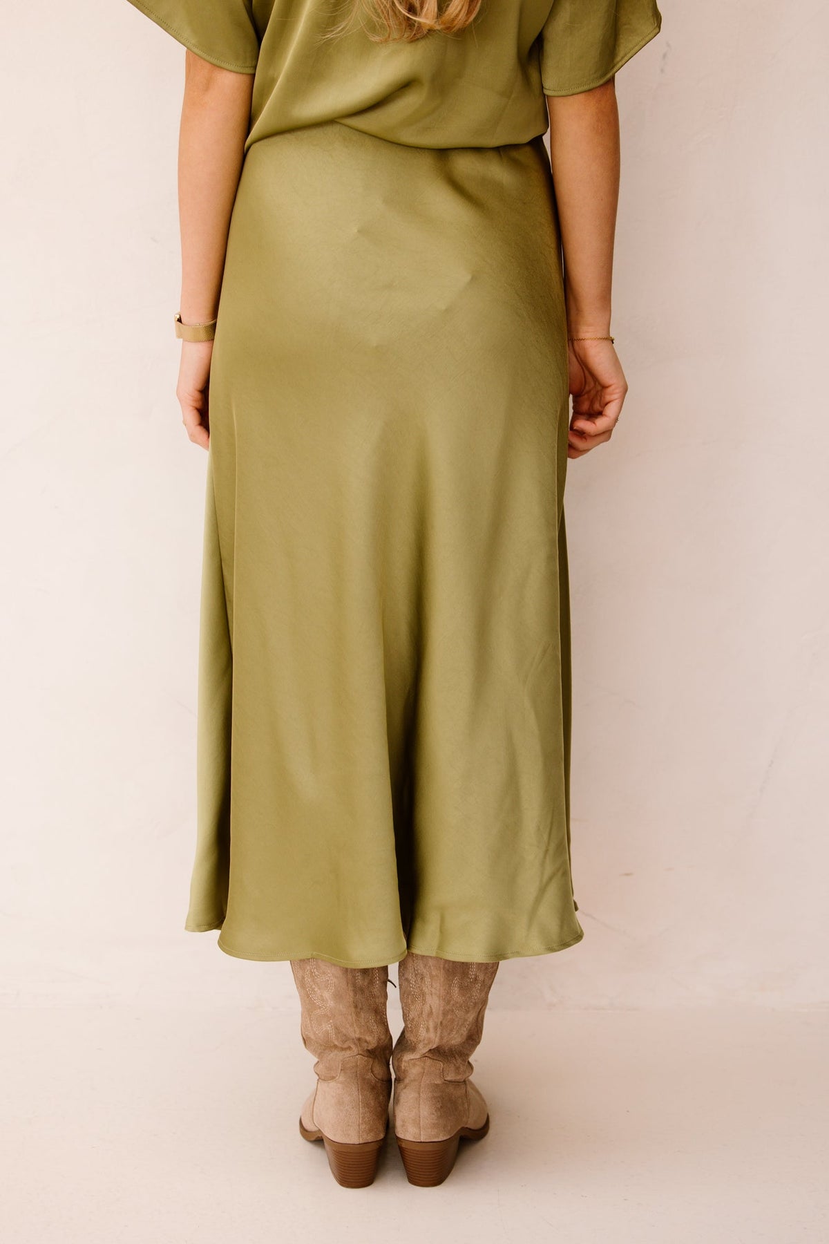 Bovary Skirt Sage Green - Bij Keesje - Neo Noir