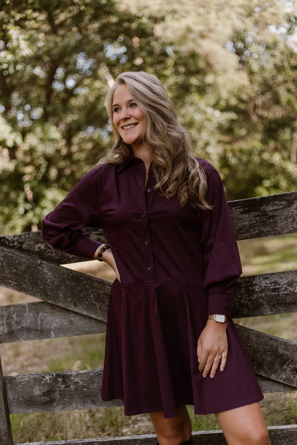 Cato Dress Plum - Bij Keesje - Bij Keesje The Label - Jurk