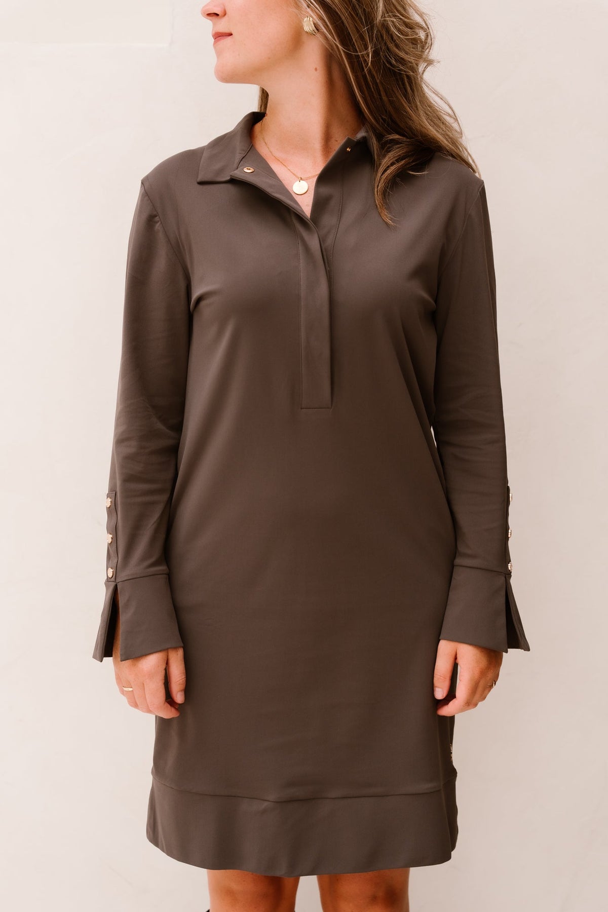 Caya dress Grey Souk - Bij Keesje - Kimara - jurk