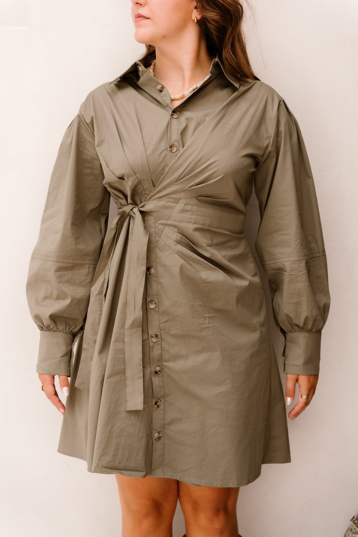 Dirkje dress green - Bij Keesje - Bij Keesje - Jurk