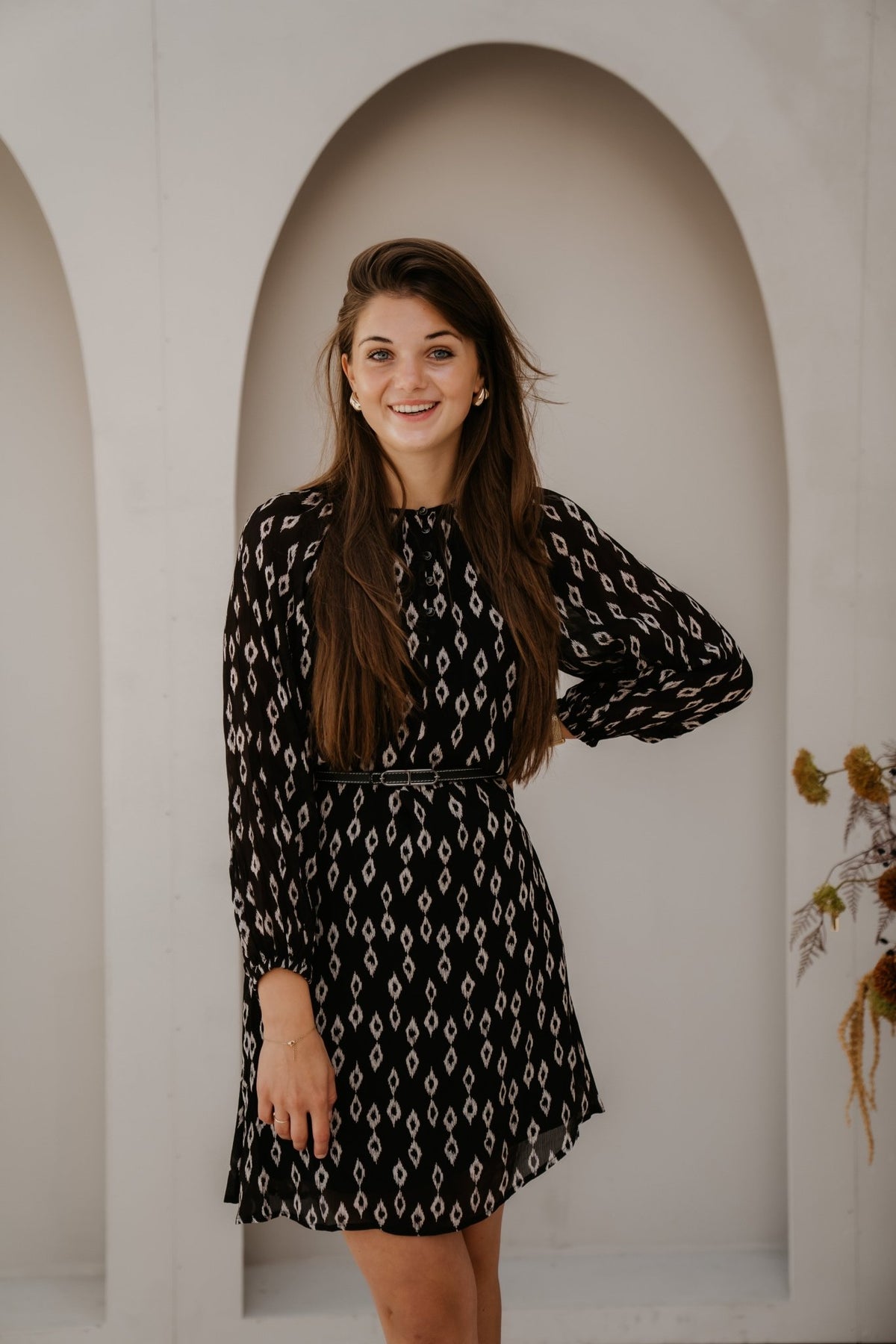 Dress Little Diamond Print 14514 - Bij Keesje - Esqualo - Jurk