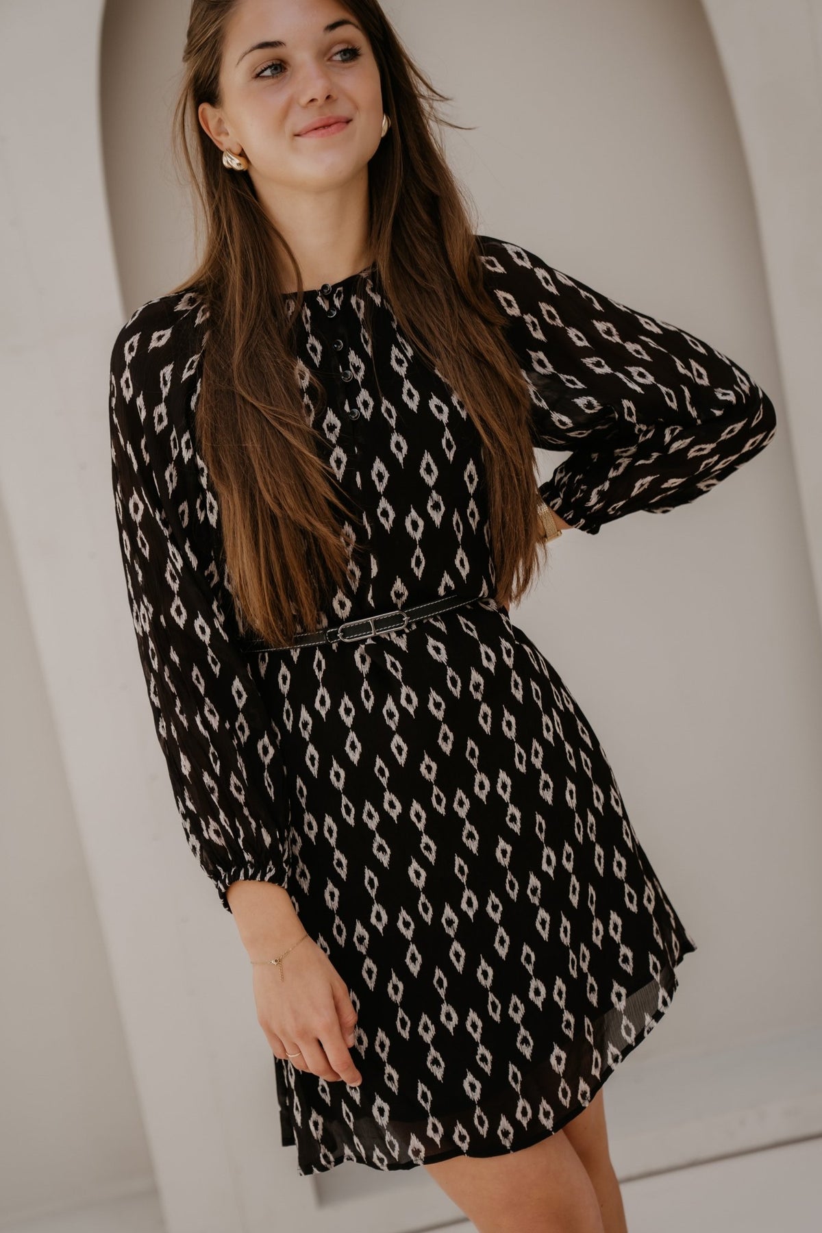 Dress Little Diamond Print 14514 - Bij Keesje - Esqualo - Jurk