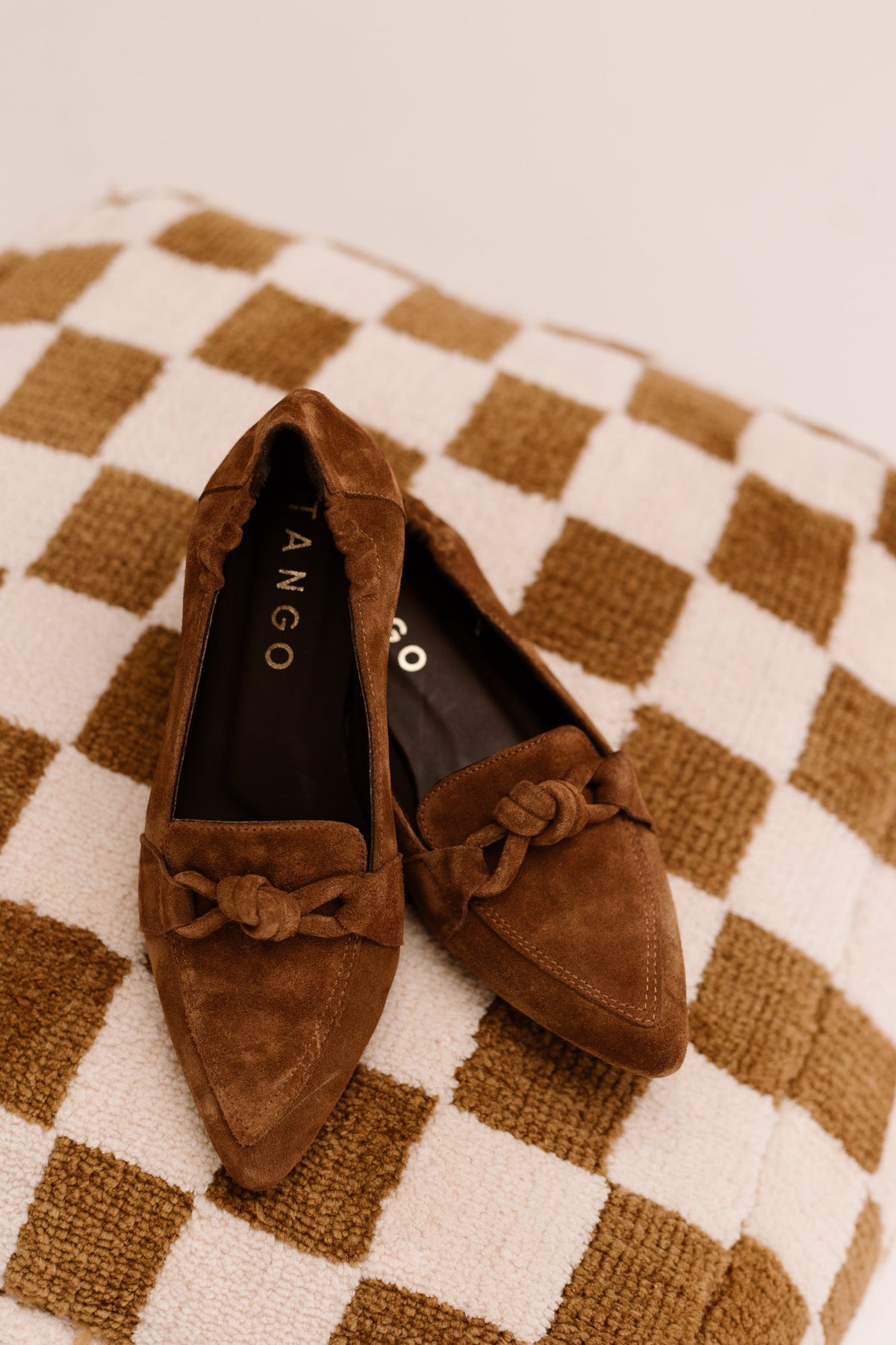 Duna 27-a suede loafer cognac - Bij Keesje - Tango - Schoenen