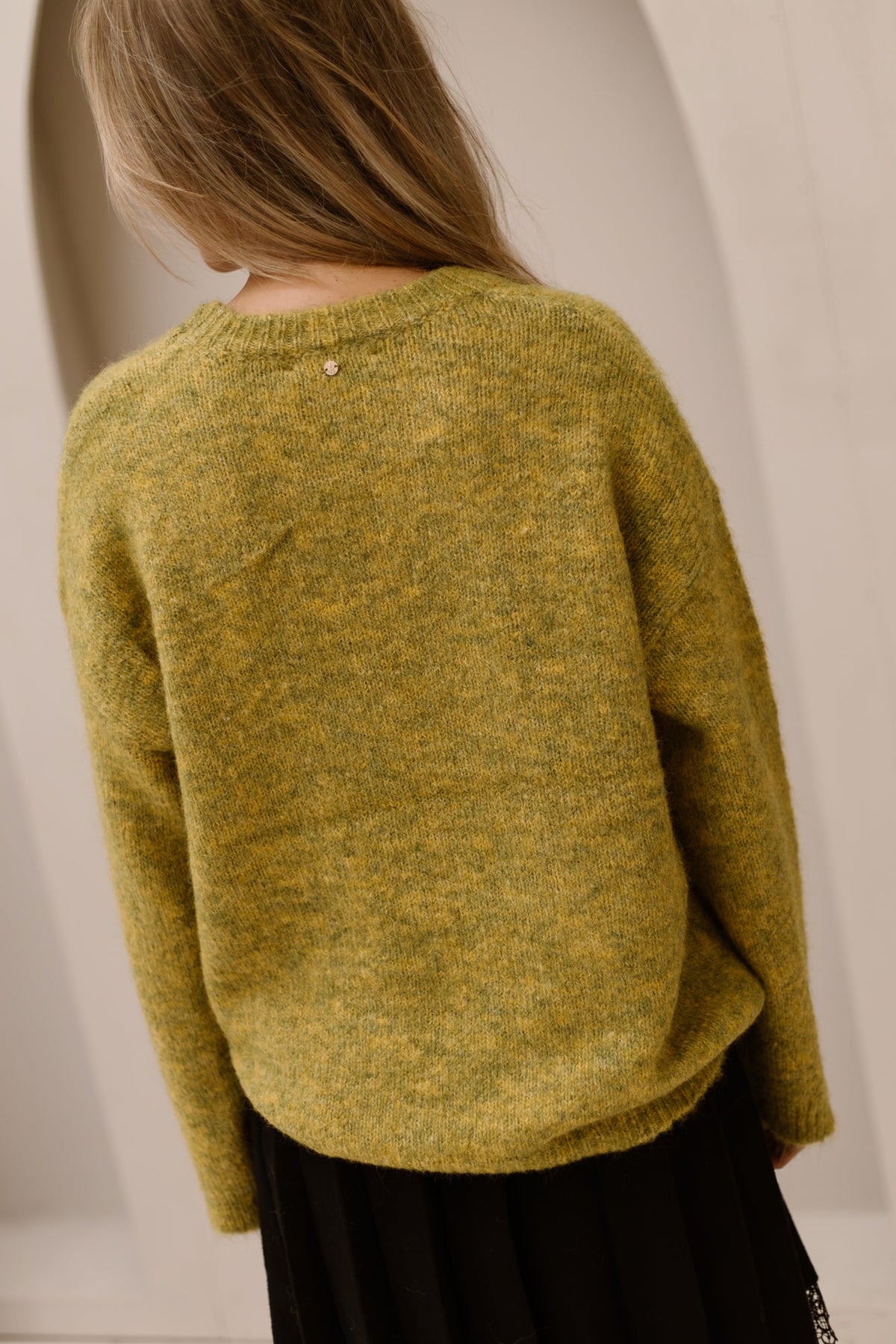 Edith sweater green - Bij Keesje - Bij Keesje - Trui
