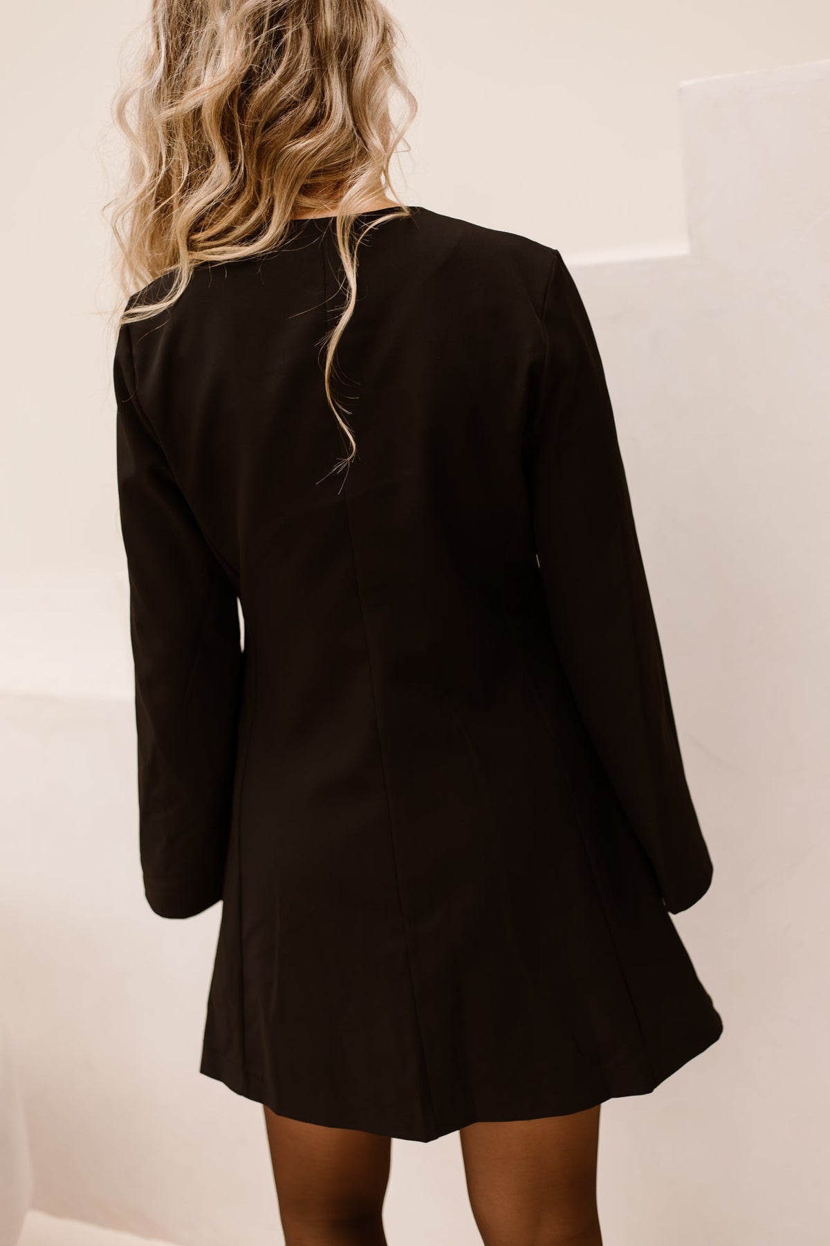 Erika blazer dress black - Bij Keesje - Bij Keesje - Jurk