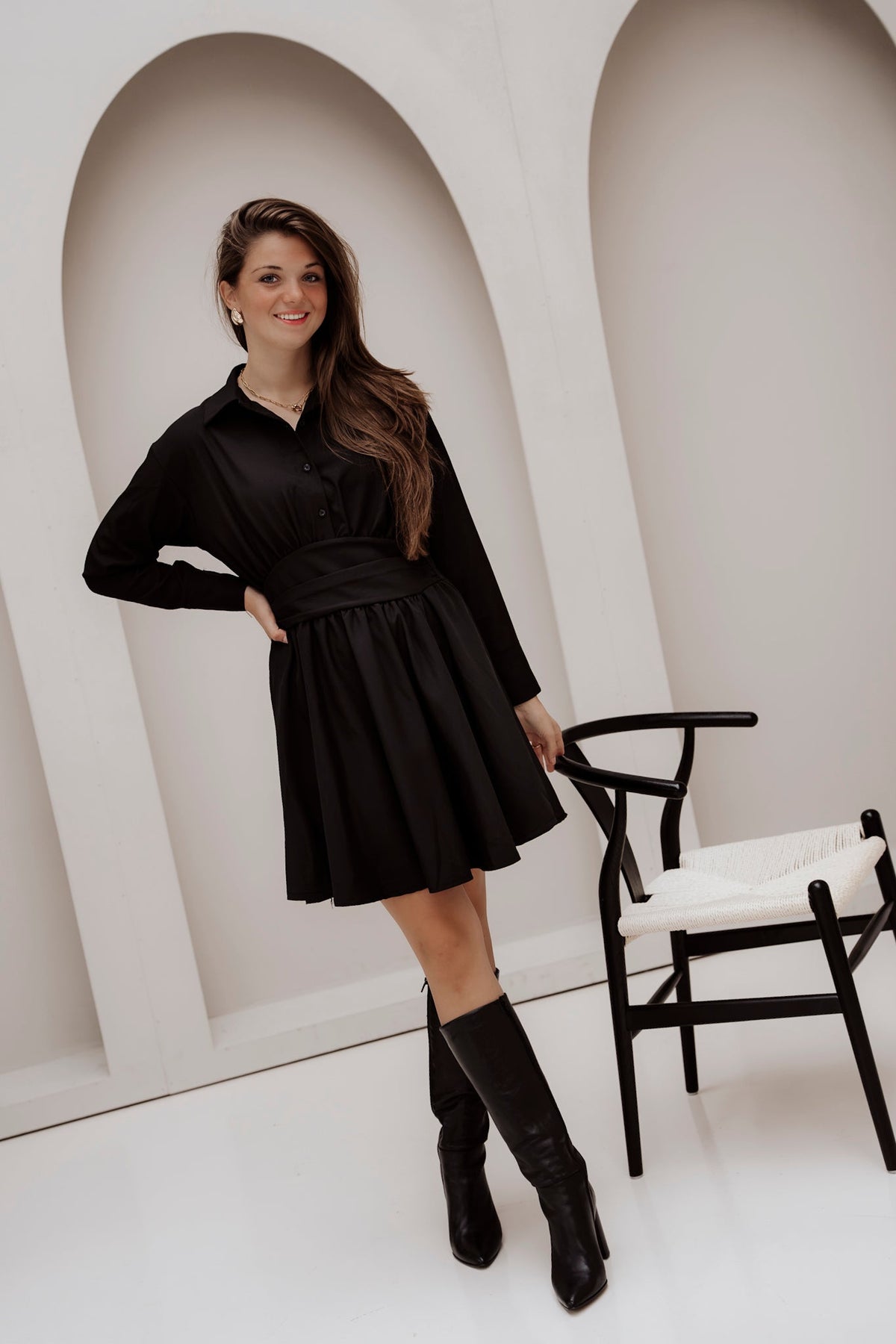 Evie Dress Black - Bij Keesje - Bij Keesje - Jurk