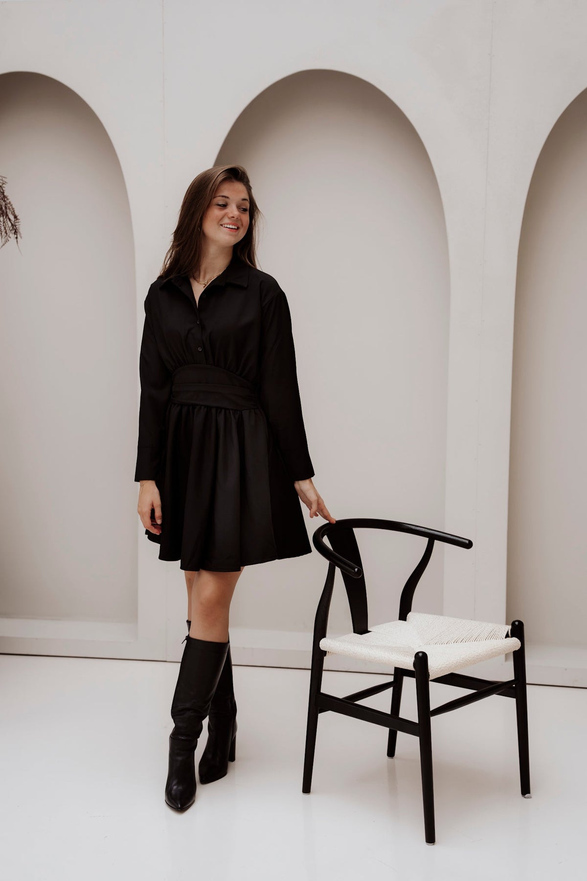 Evie Dress Black - Bij Keesje - Bij Keesje - Jurk