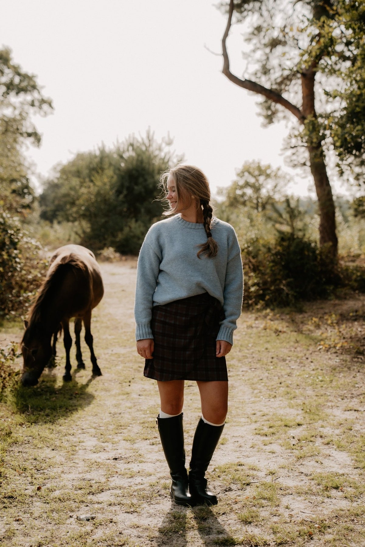 Fay Sweater Blue - Bij Keesje - Bij Keesje - Trui