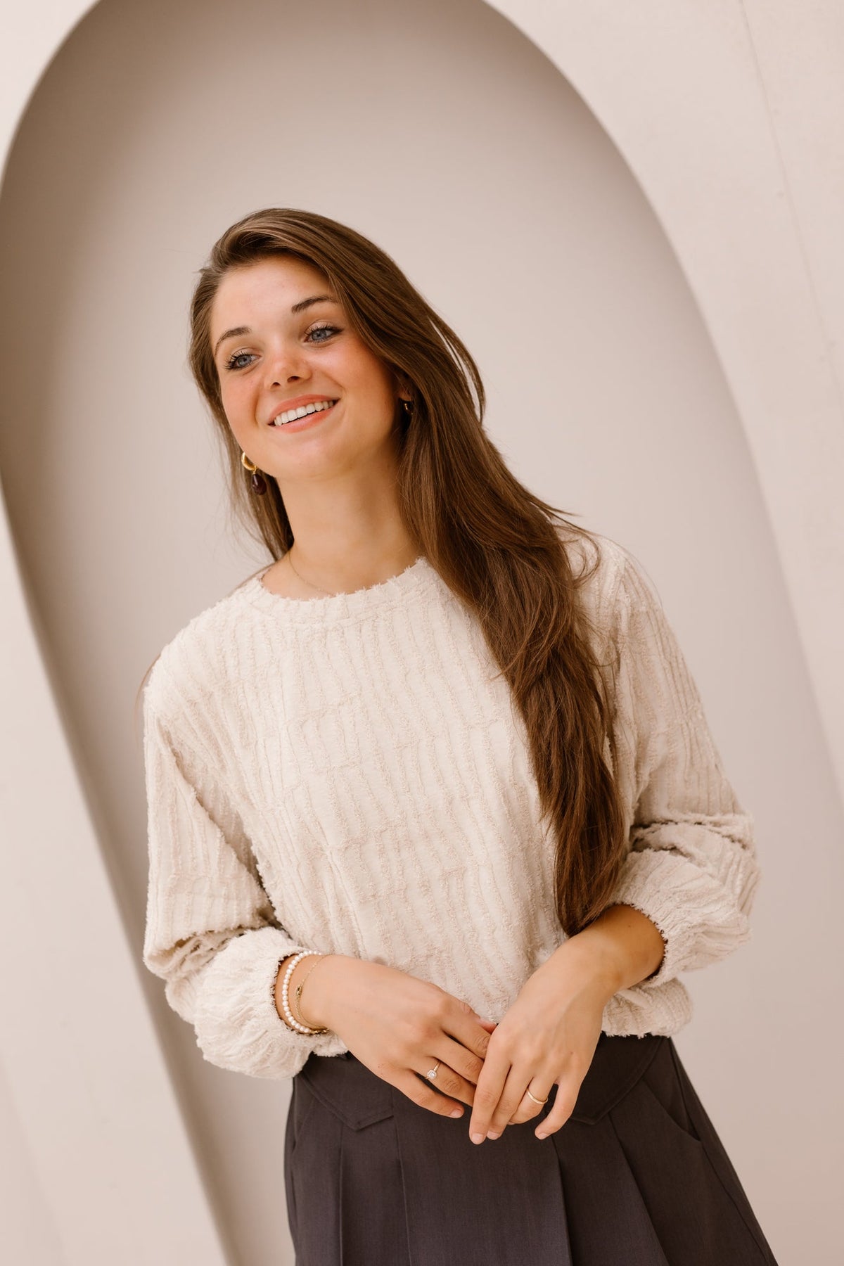 FQMarisol pullover moonbeam - Bij Keesje - Free/Quent - Top