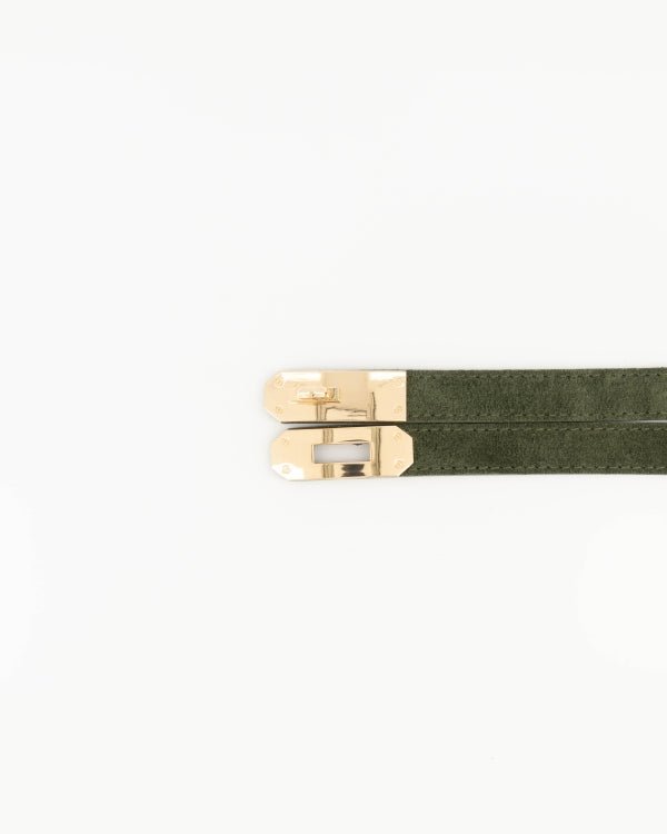 Garcia riem suede verde - Bij Keesje - Bij Keesje - Riem