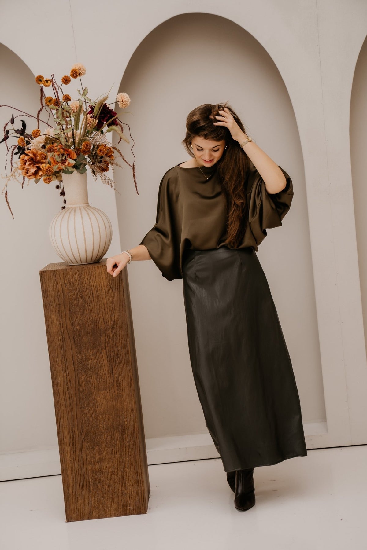 Gera Blouse Groen - Bij Keesje - Bij Keesje - Blouse