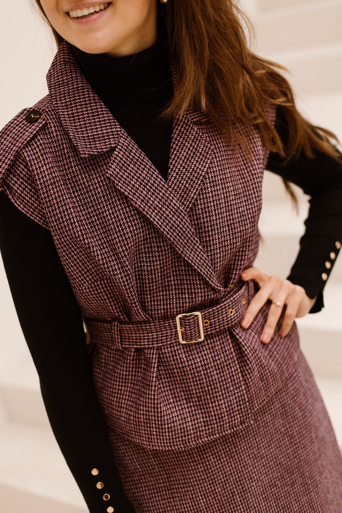 Gimona Gilet Pink/Cherry - Bij Keesje - Freebird - Gilet