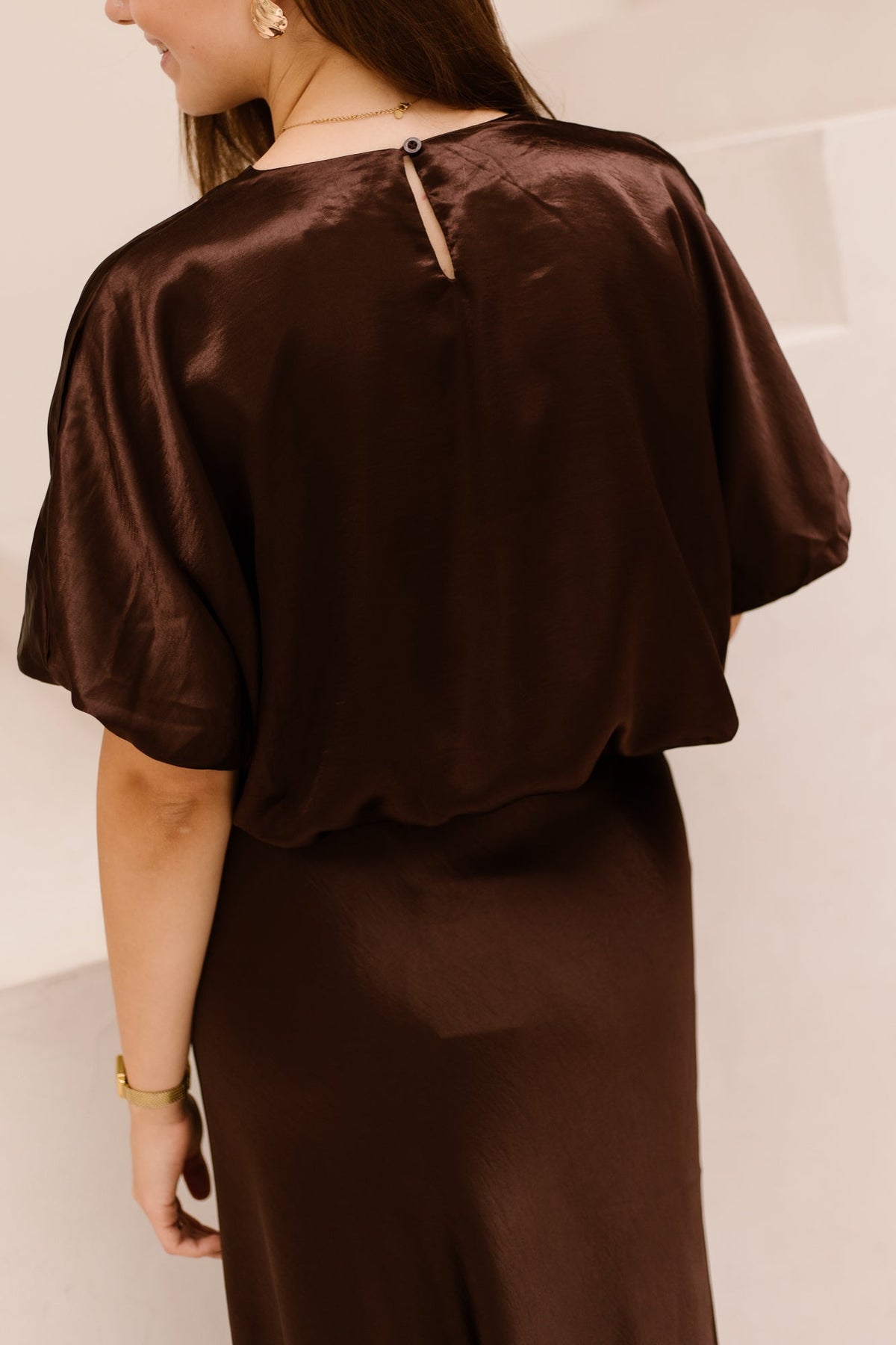 Gufo Top Brown - Bij Keesje - Sisters Point - Blouse