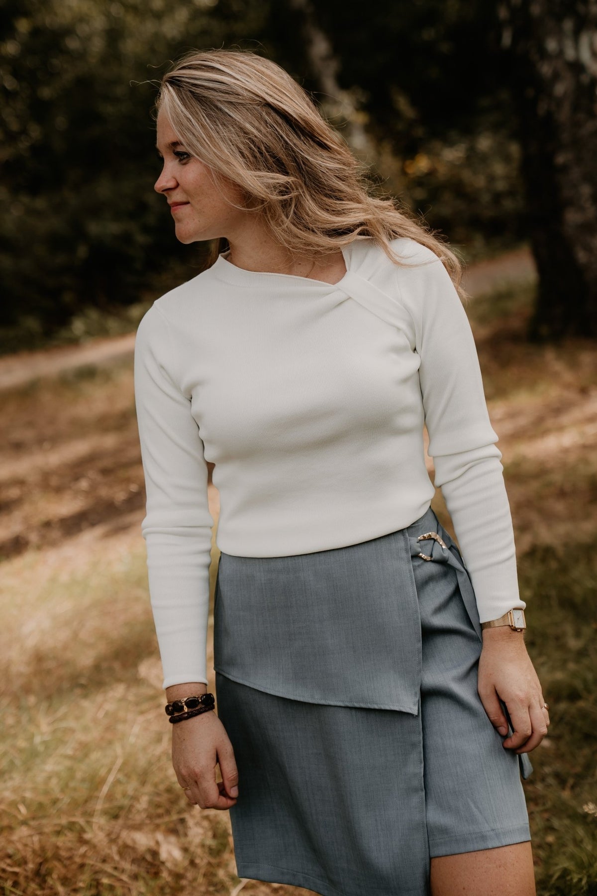 Jacobien Top Offwhite - Bij Keesje - Bij Keesje The Label - Top