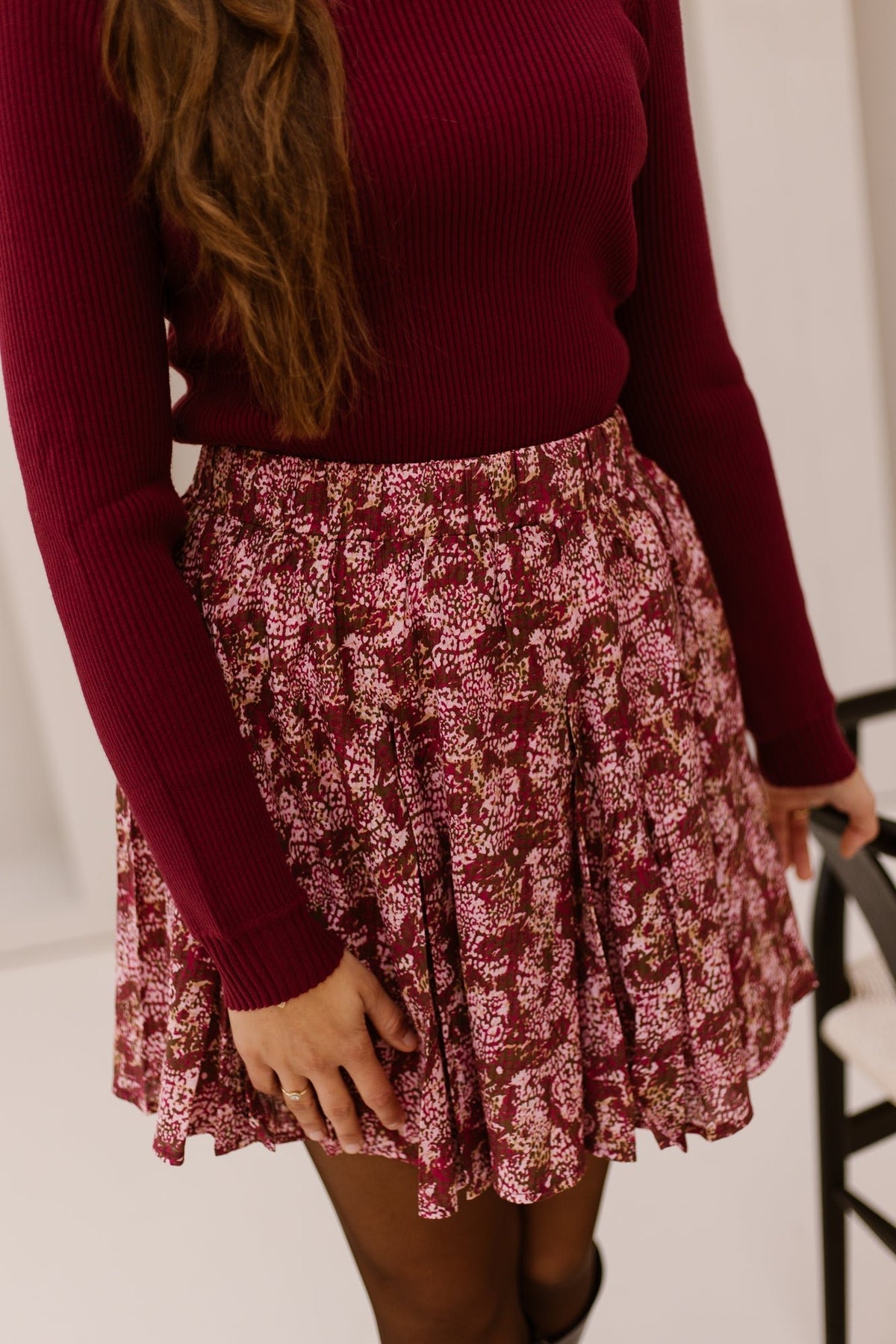 Jesley Skirt Tango Blush/Piggy pink - Bij Keesje - FLURESK - Rok