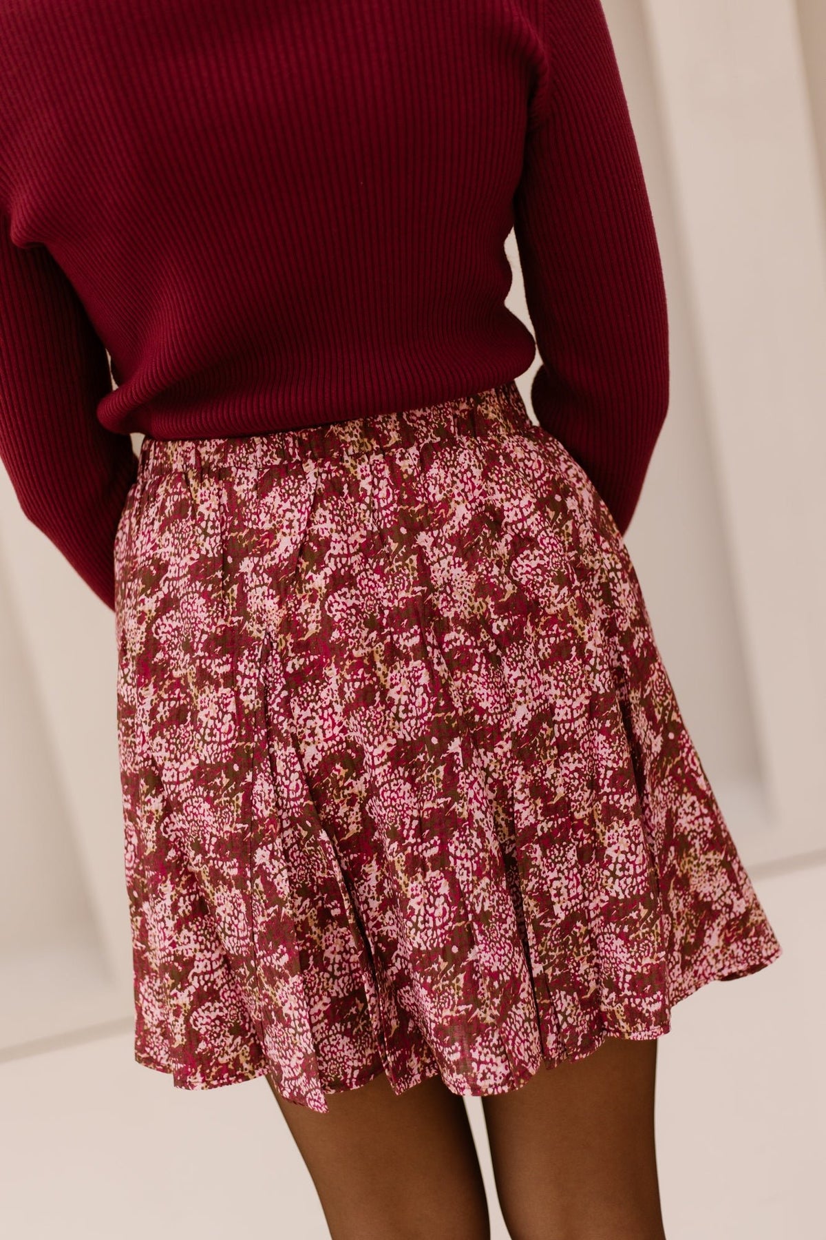Jesley Skirt Tango Blush/Piggy pink - Bij Keesje - FLURESK - Rok