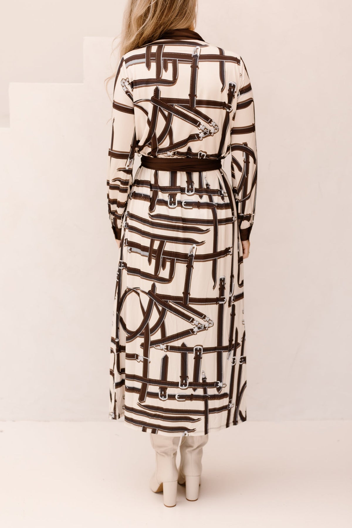 K-design print jurk D102 - Bij Keesje - K-design - Jurk