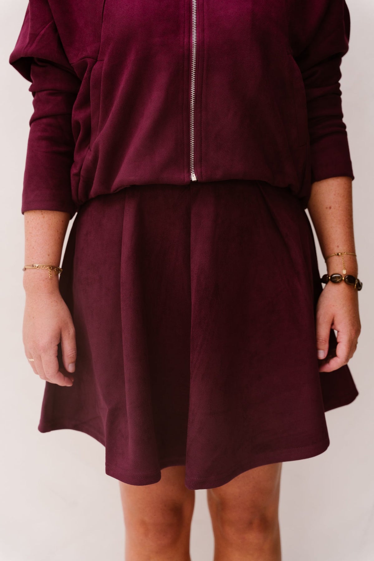 Levy Skirt Mulberry - Bij Keesje - FLURESK - Rokken