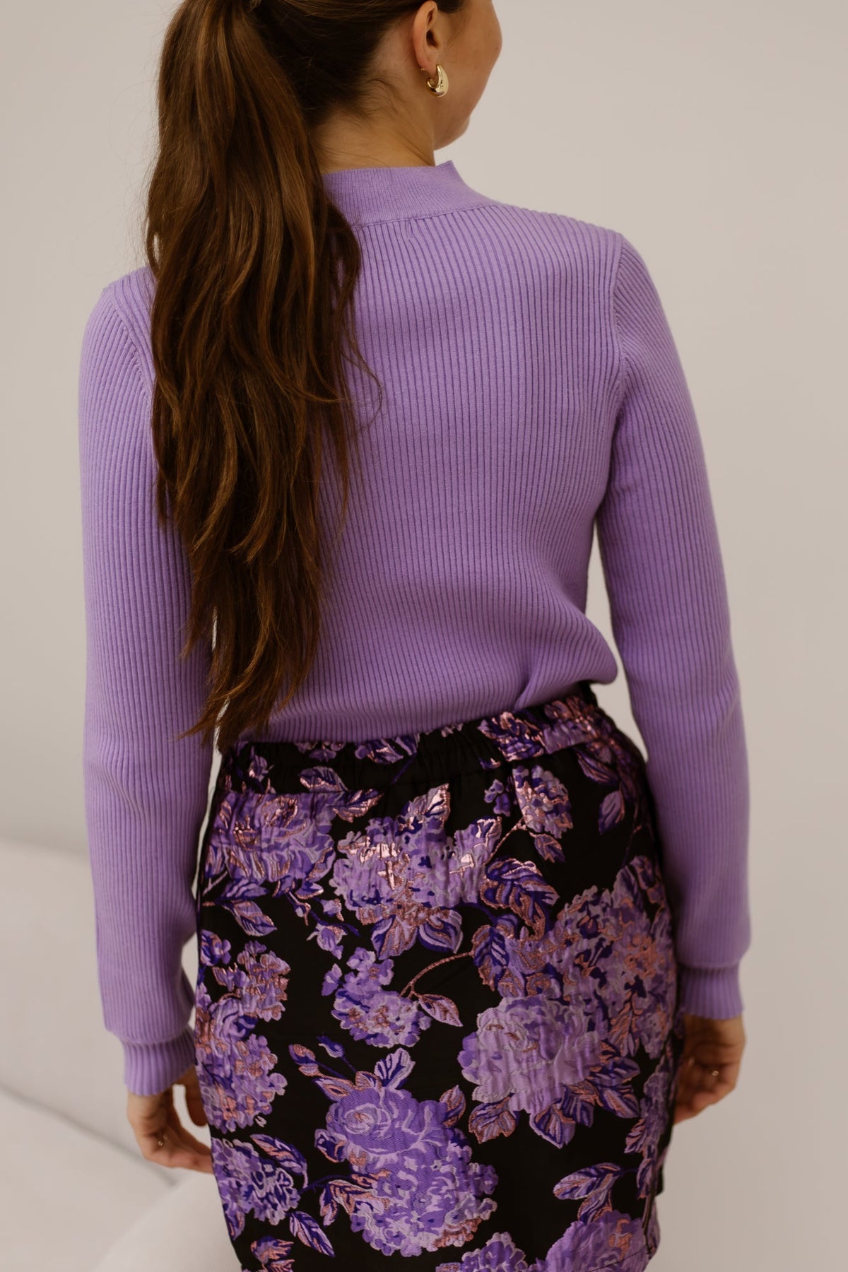 Lio Knit sweater Purple rose - Bij Keesje - FLURESK - Trui