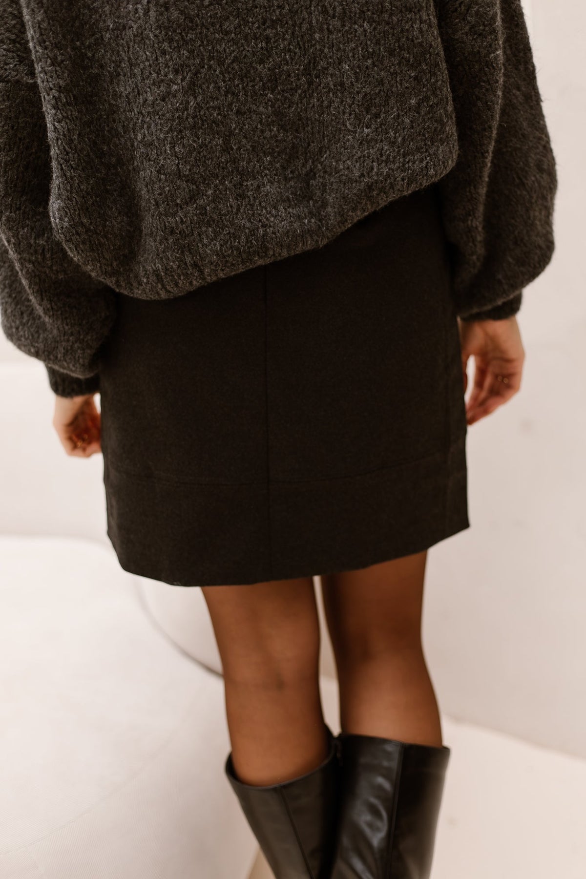 Manuelle skirt grey - Bij Keesje - Bij Keesje - Rok