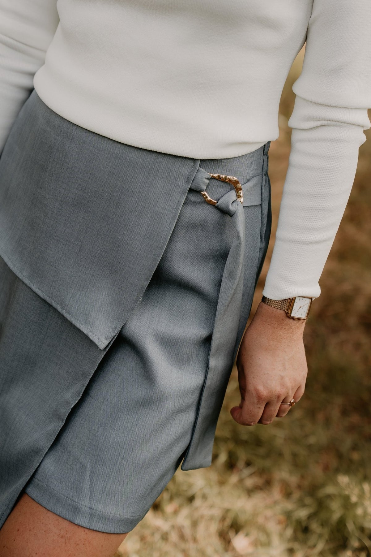 Marianne Skirt Iceblue - Bij Keesje - Bij Keesje The Label - Rok