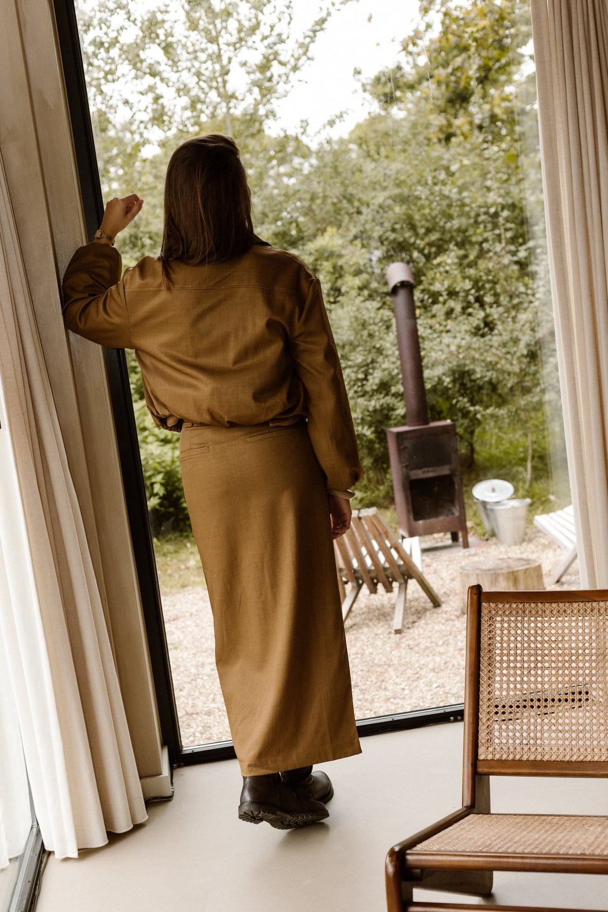 Marit Bomber Jacket Camel - Bij Keesje - Bij Keesje The Label - Jas