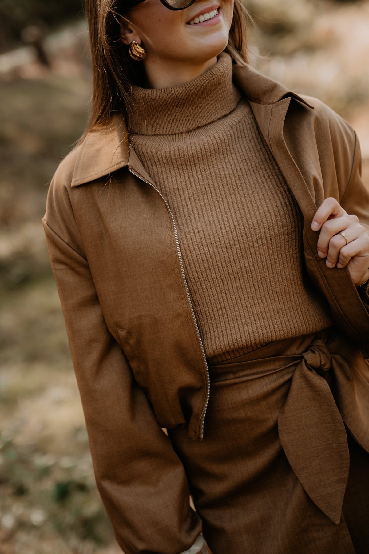 Marit Bomber Jacket Camel - Bij Keesje - Bij Keesje The Label - Jas
