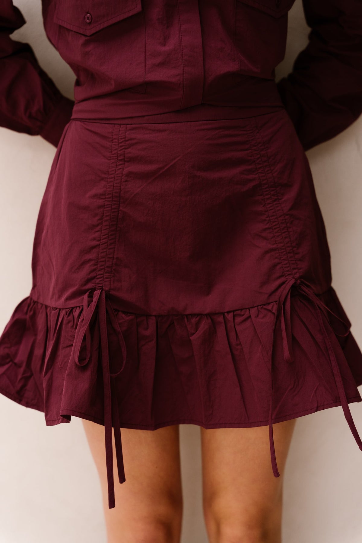 Mase Skirt Mulberry - Bij Keesje - FLURESK - Rokken
