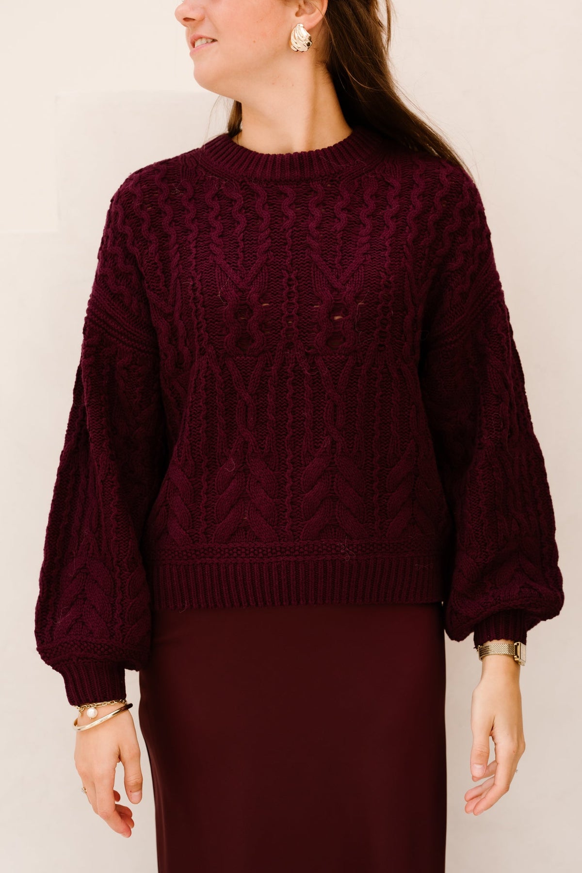 MSCHMarisela Pullover Potent Purple - Bij Keesje - MSCH Copenhagen - Trui