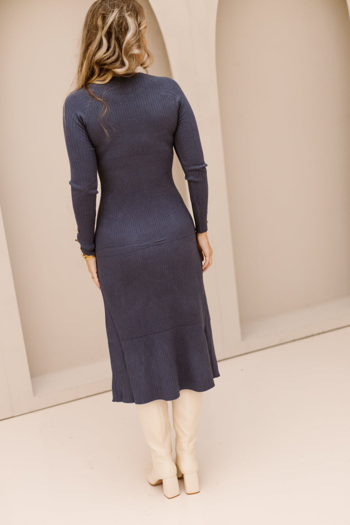 Nako dress indigo - Bij Keesje - Ange - Jurk