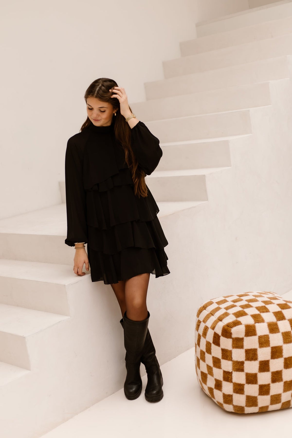 Nala dress black - Bij Keesje - Bij Keesje - Jurk