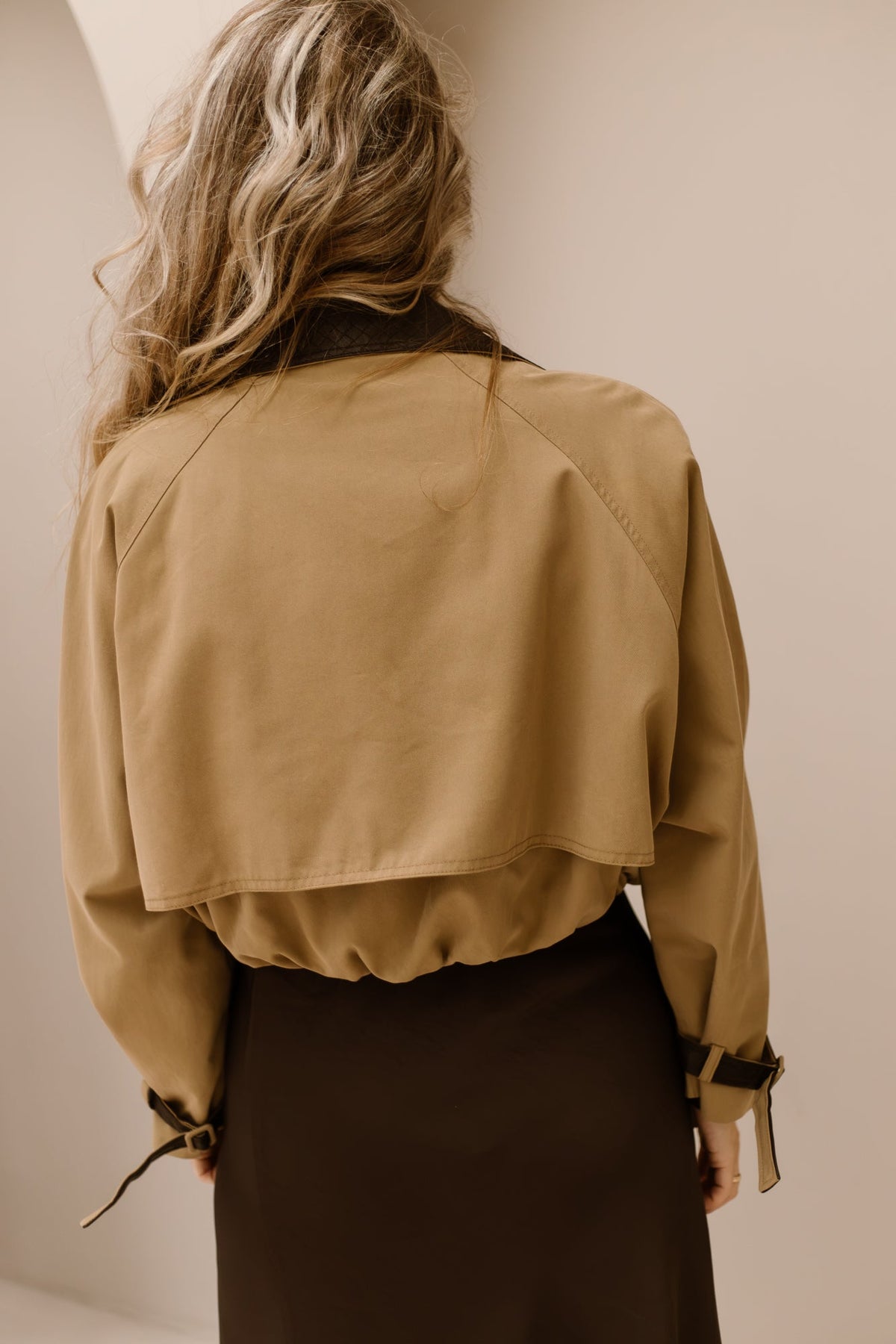 Nanet jacket taupe - Bij Keesje - Bij Keesje - Jas