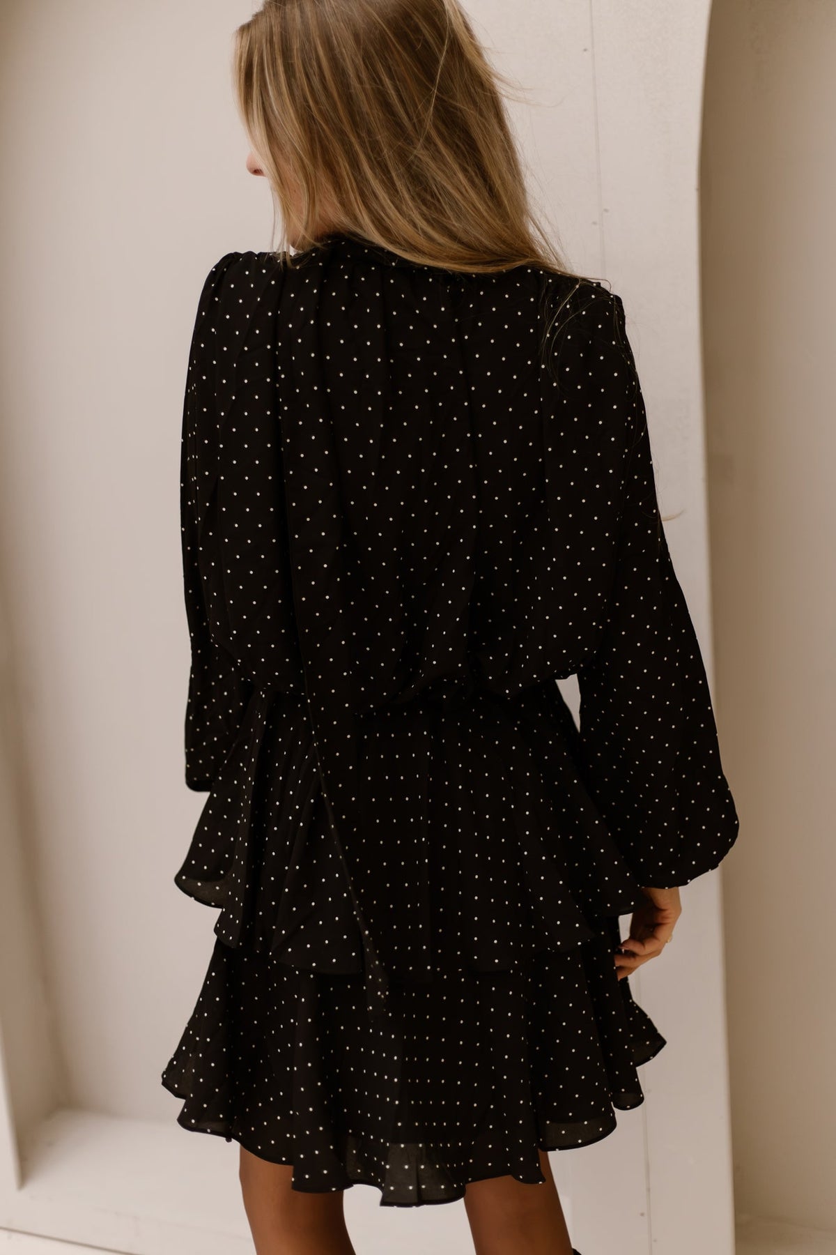 Niellie Dot dress black - Bij Keesje - Neo Noir - Jurk