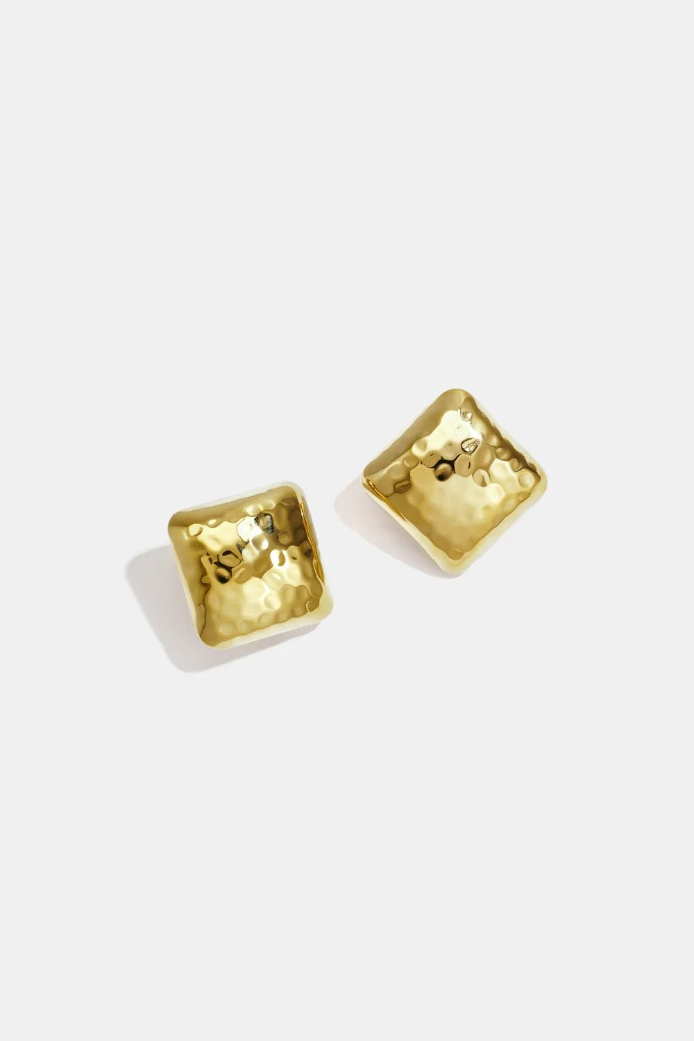 Oorbellen Melanie square gold - Bij Keesje - Lumé - Oorbel