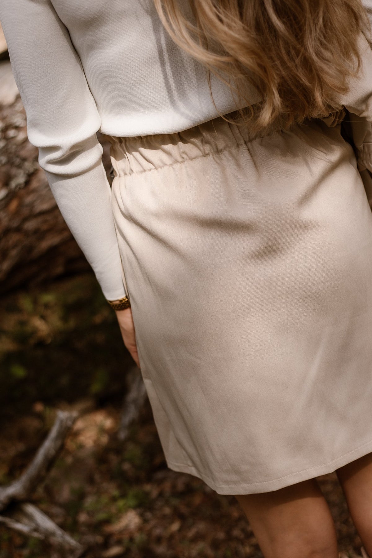 Simone Skirt Beige - Bij Keesje - Bij Keesje The Label - Rok