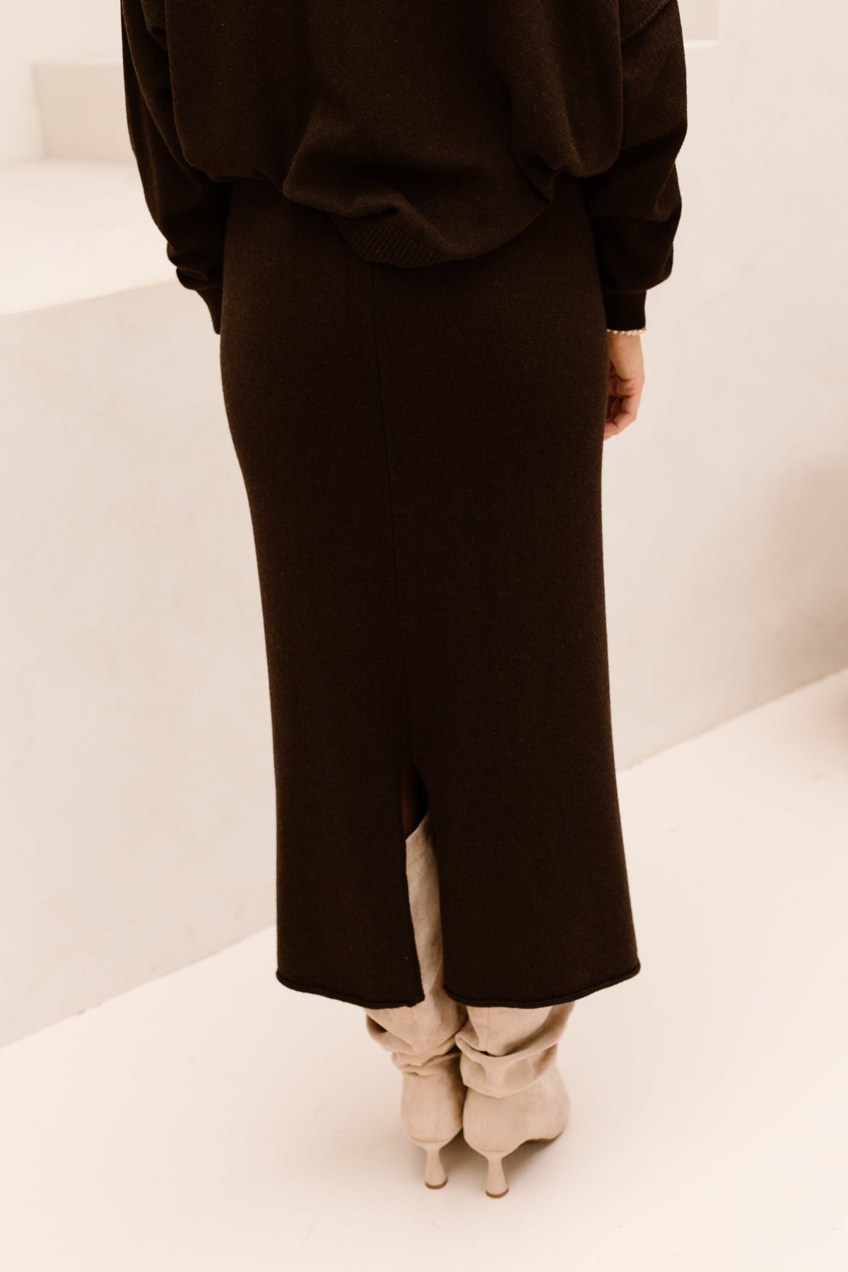 Sissi Skirt Dark Brown - Bij Keesje - Teatro - Rok